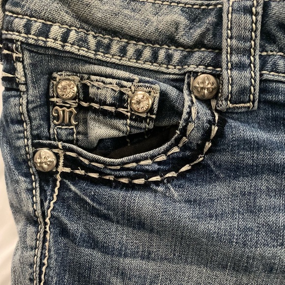 Miss me jeans size 25 signature rise bootcut - Picture 4 of 8